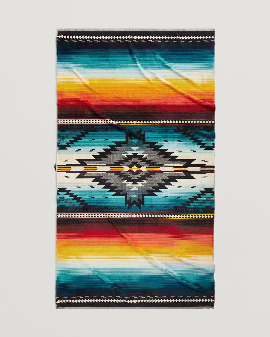 Hombres | Telas | Pendleton | Oversized Jacquard Spa Towel Saltillo Sunset