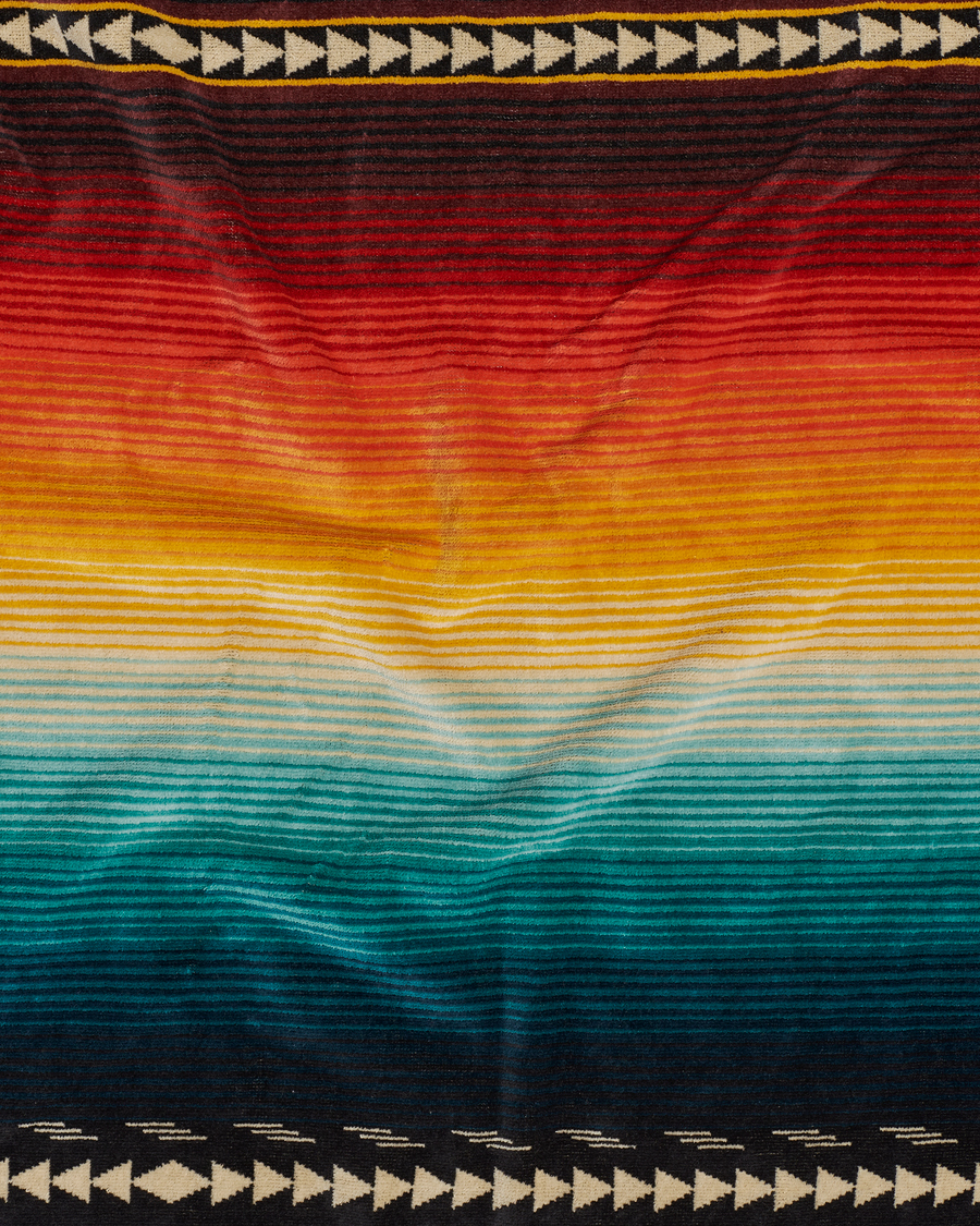 Hombres | Telas | Pendleton | Oversized Jacquard Spa Towel Saltillo Sunset
