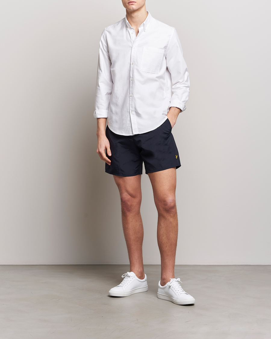 Hombres | Bañadores | Lyle & Scott | Plain Swimshorts Dark Navy