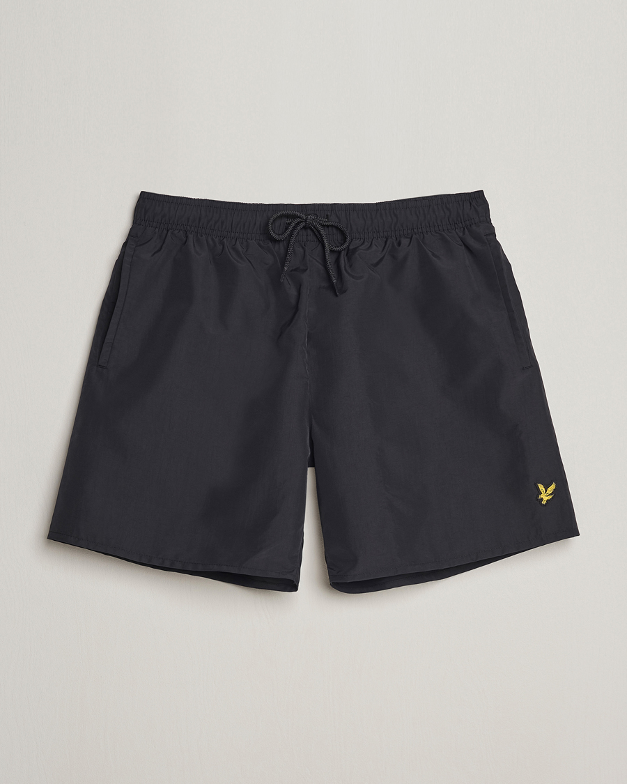 Hombres | Bañadores | Lyle & Scott | Plain Swimshorts Jet Black