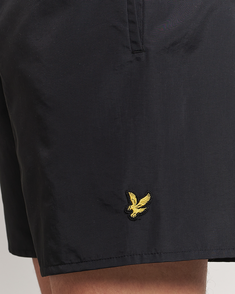 Hombres | Bañadores | Lyle & Scott | Plain Swimshorts Jet Black