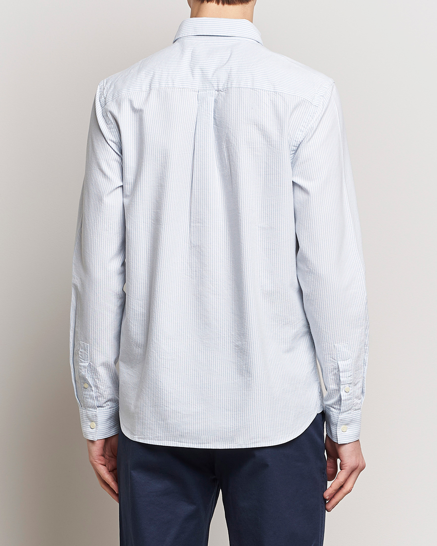 Hombres | Camisas | Lyle & Scott | Lightweight Oxford Striped Shirt Blue/White