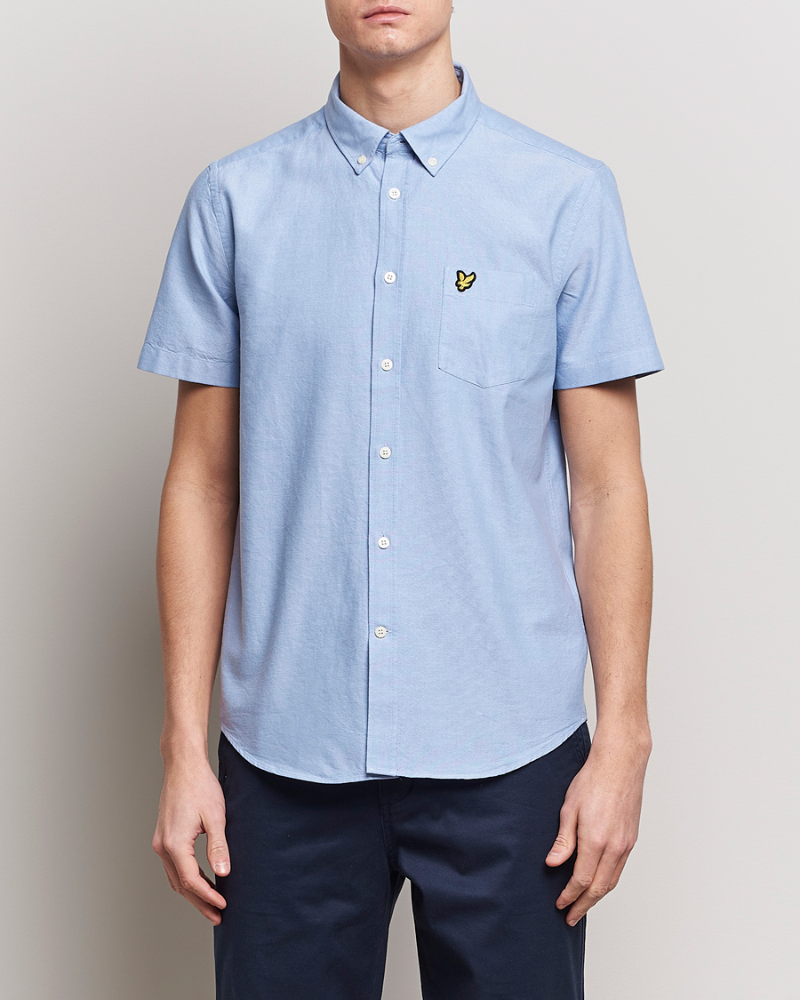 Hombres | Camisas | Lyle & Scott | Lightweight Oxford Short Sleeve Shirt Riviera