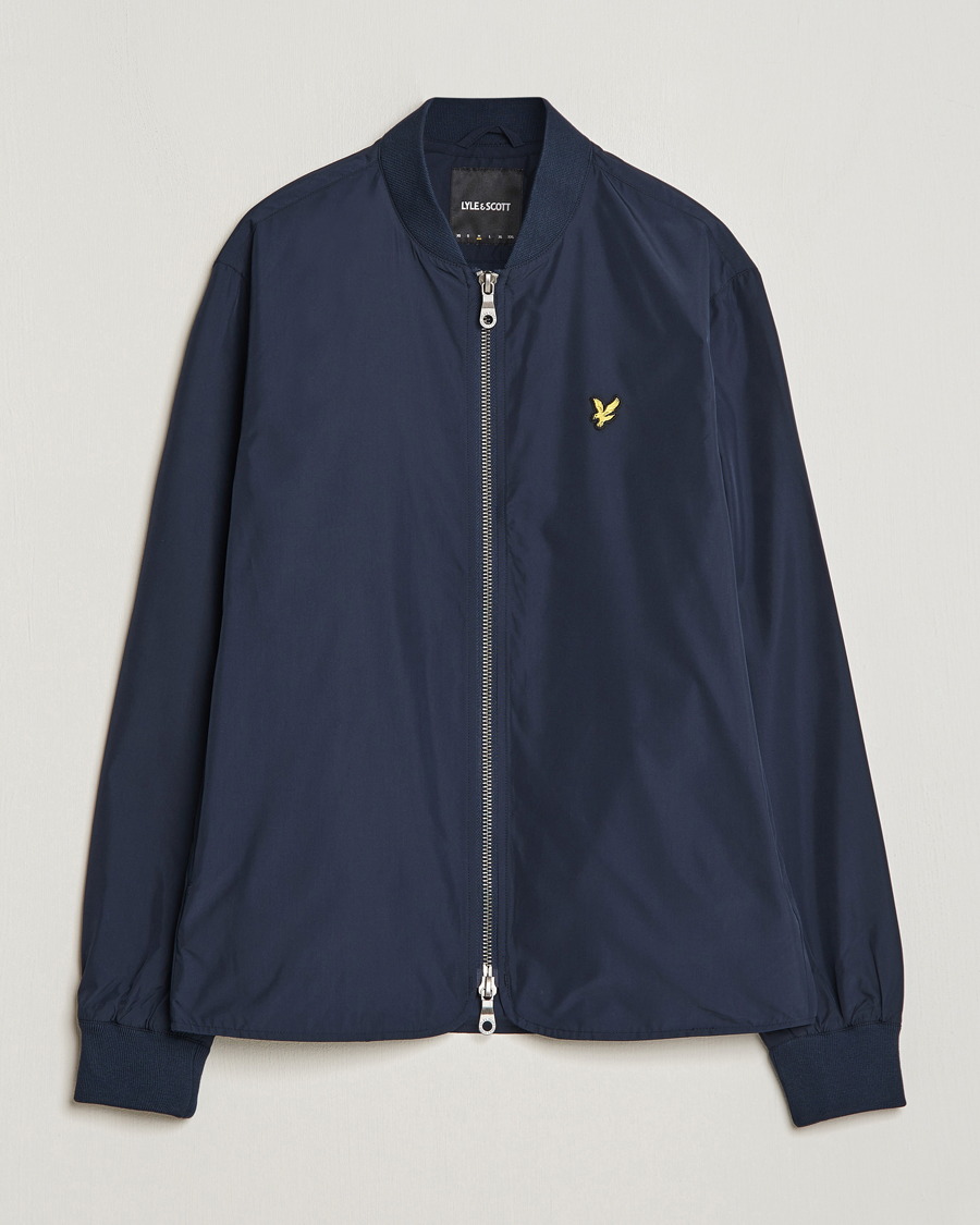 Hombres | Abrigos y chaquetas | Lyle & Scott | Nylon Bomber Jacket Dark Navy