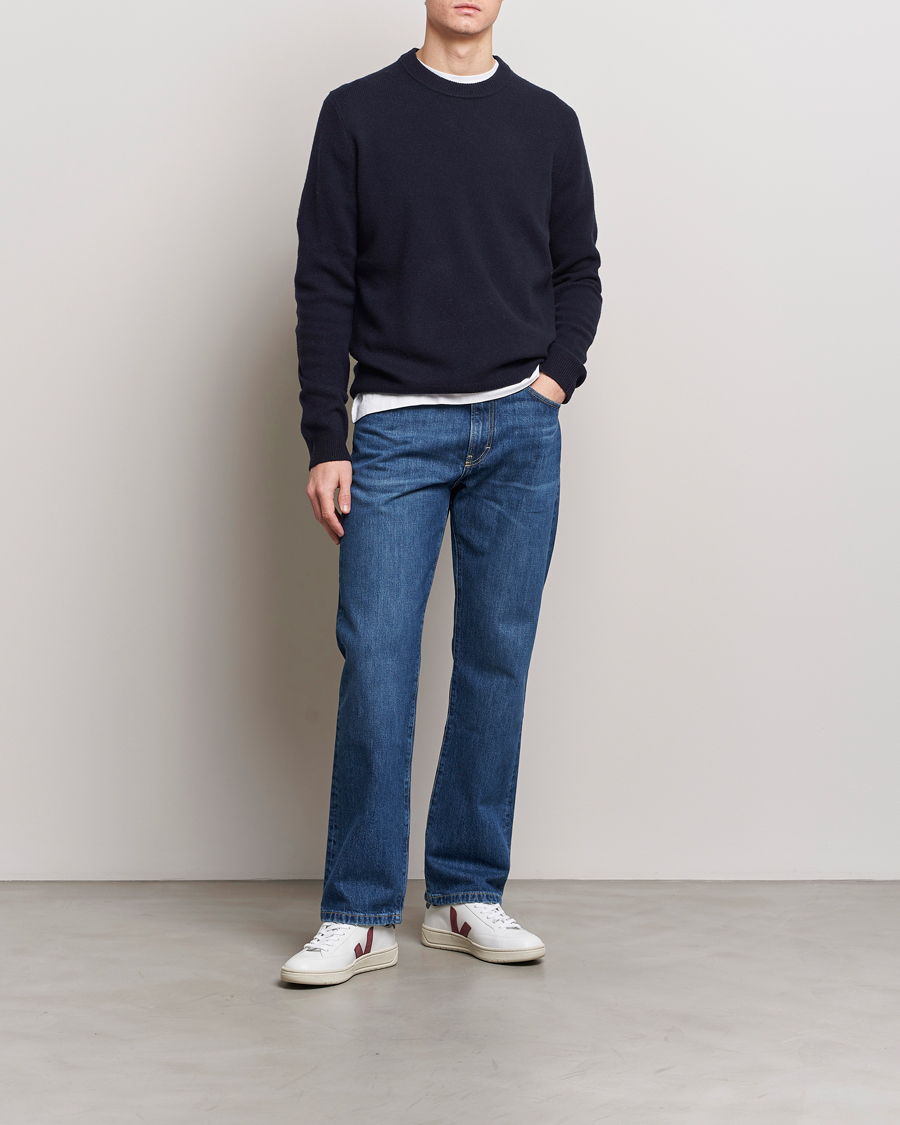Hombres | Jerséis y prendas de punto | Samsøe Samsøe | Isak Crew Neck Salute