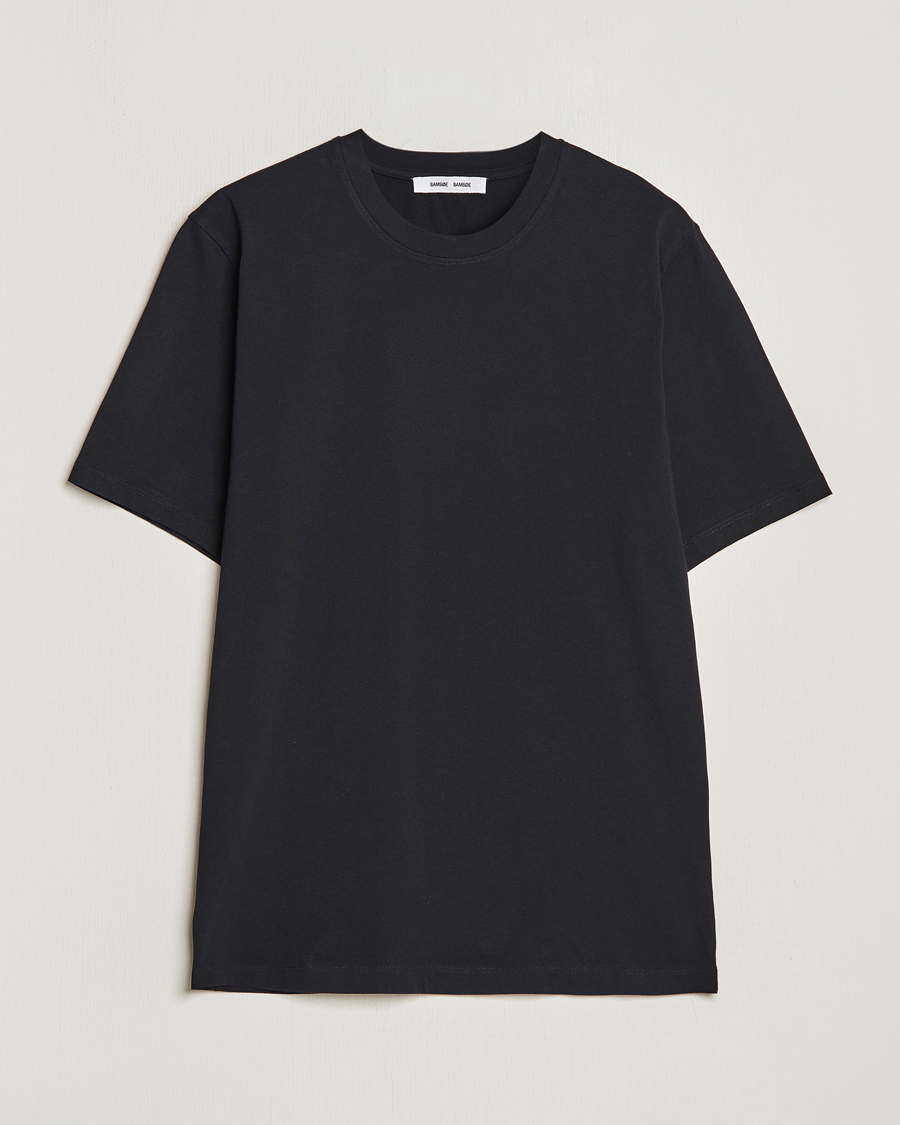 Hombres | Camisetas | Samsøe Samsøe | Christian T-shirt Black