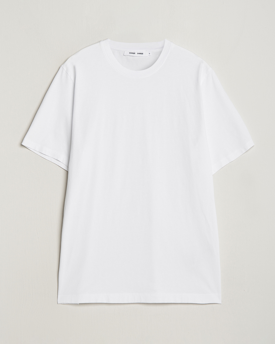Hombres | Camisetas | Samsøe Samsøe | Christian T-shirt White