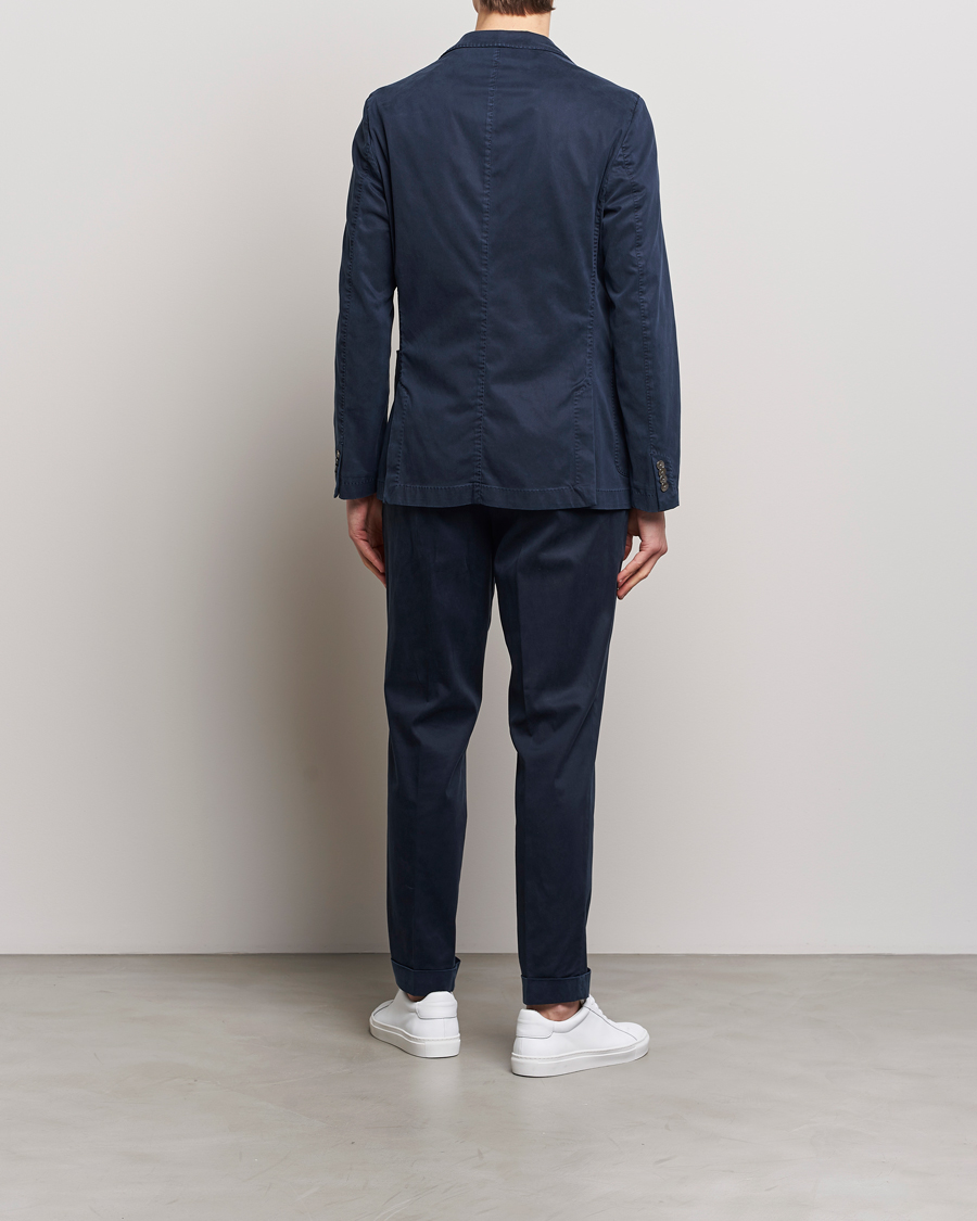 Hombres | Trajes | BOSS BLACK | Hanry Cotton Suit Dark Blue