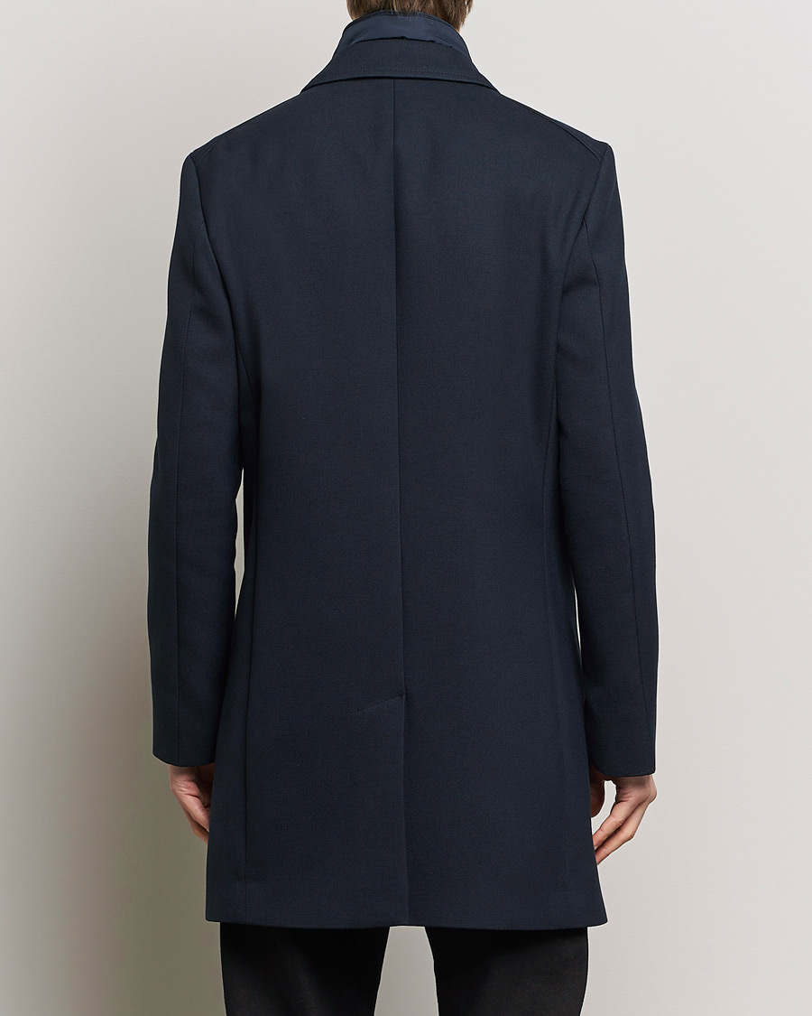 Hombres | Abrigos y chaquetas | BOSS BLACK | Hyde Cotton Coat Dark Blue