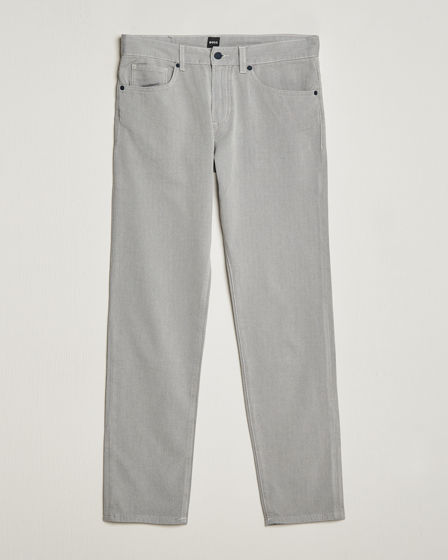 Hombres | Pantalones | BOSS BLACK | Re.Maine 5-Pocket Pants Grey