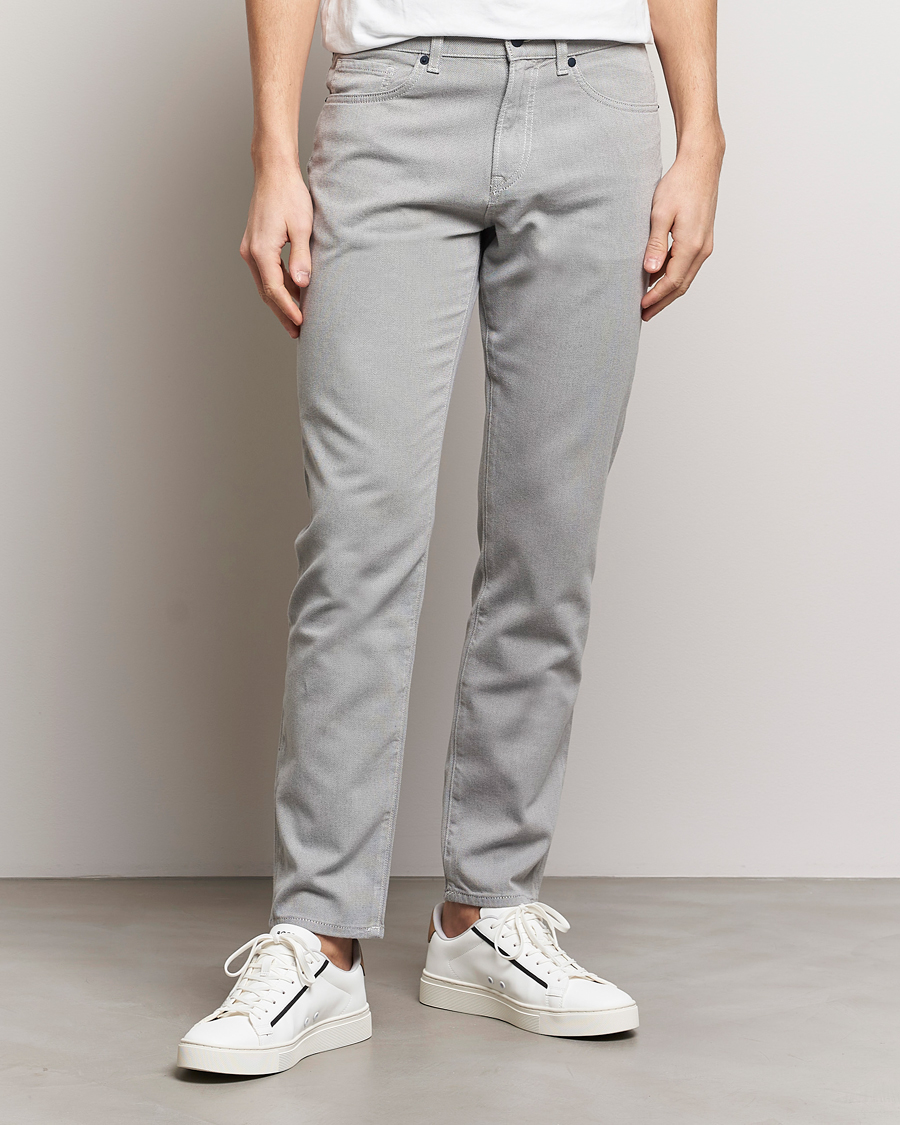 Hombres | Pantalones | BOSS BLACK | Re.Maine 5-Pocket Pants Grey