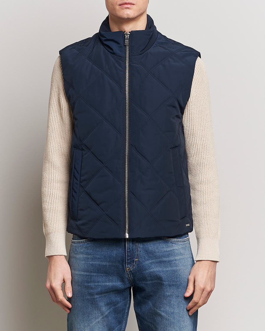 Hombres | Abrigos y chaquetas | BOSS BLACK | Crebo Vest Dark Blue