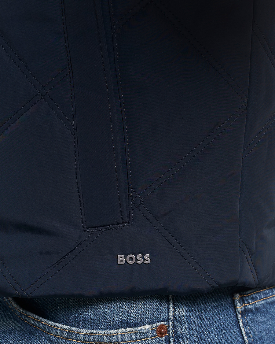Hombres | Abrigos y chaquetas | BOSS BLACK | Crebo Vest Dark Blue