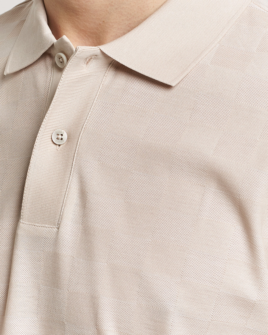 Hombres | Polos | BOSS BLACK | Porsche Parlay Jersey Piké Open White