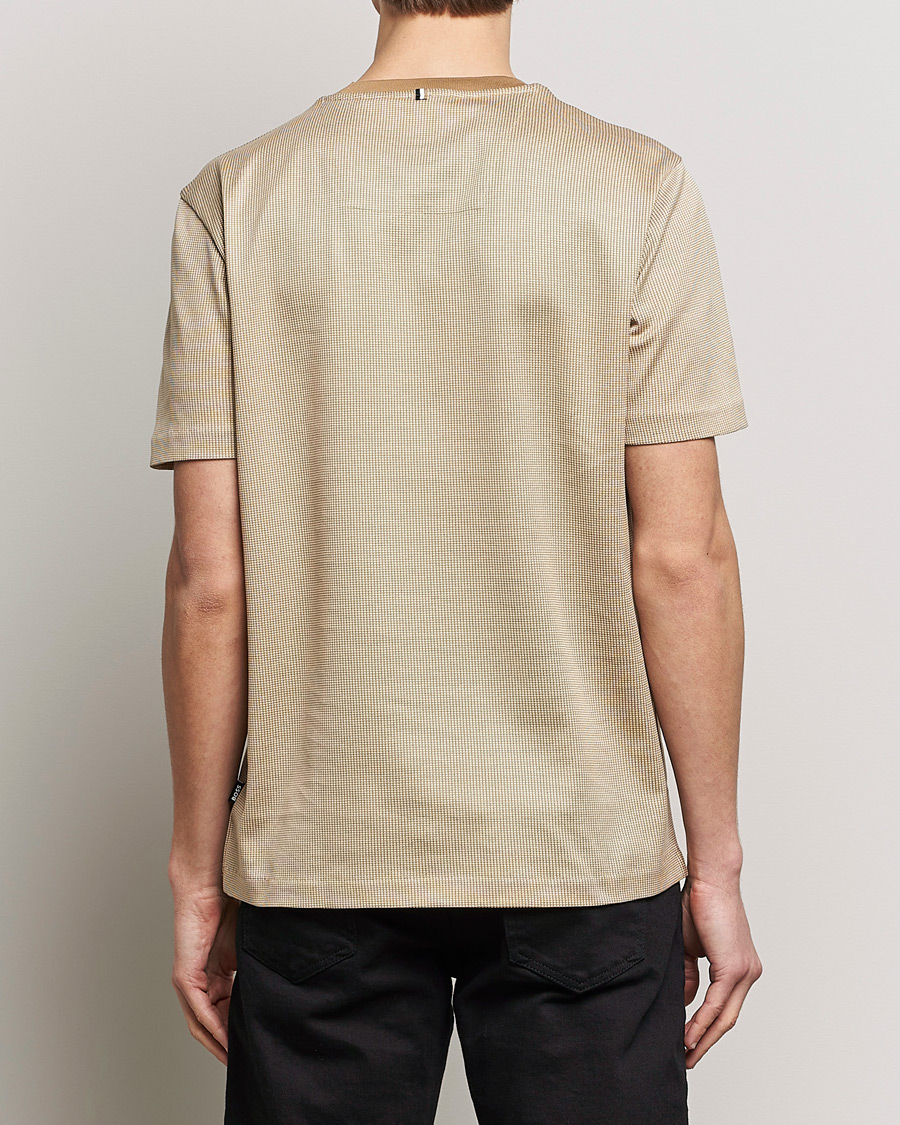 Hombres | Camisetas | BOSS BLACK | Tiburt Crew Neck T-Shirt Medium Beige