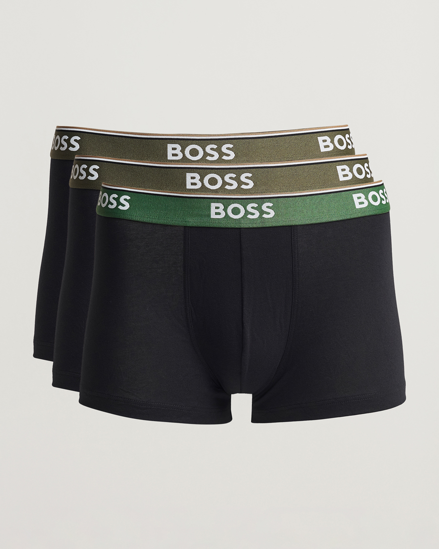 Hombres | Ropa interior y calcetines | BOSS BLACK | 3-Pack Trunk Black