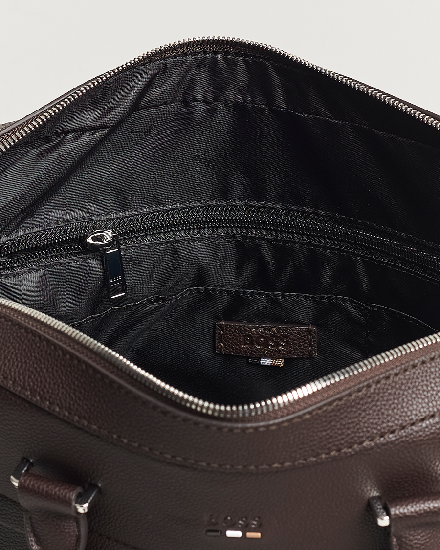 Hombres | BOSS BLACK Ray Document Case Dark Brown | BOSS BLACK | Ray Document Case Dark Brown