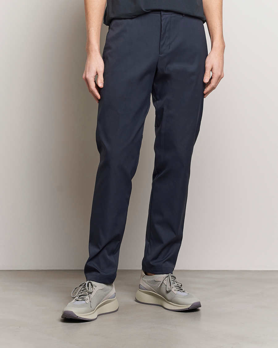Hombres | Pantalones con cordón | BOSS GREEN | Phoenix Golf Trousers Dark Blue