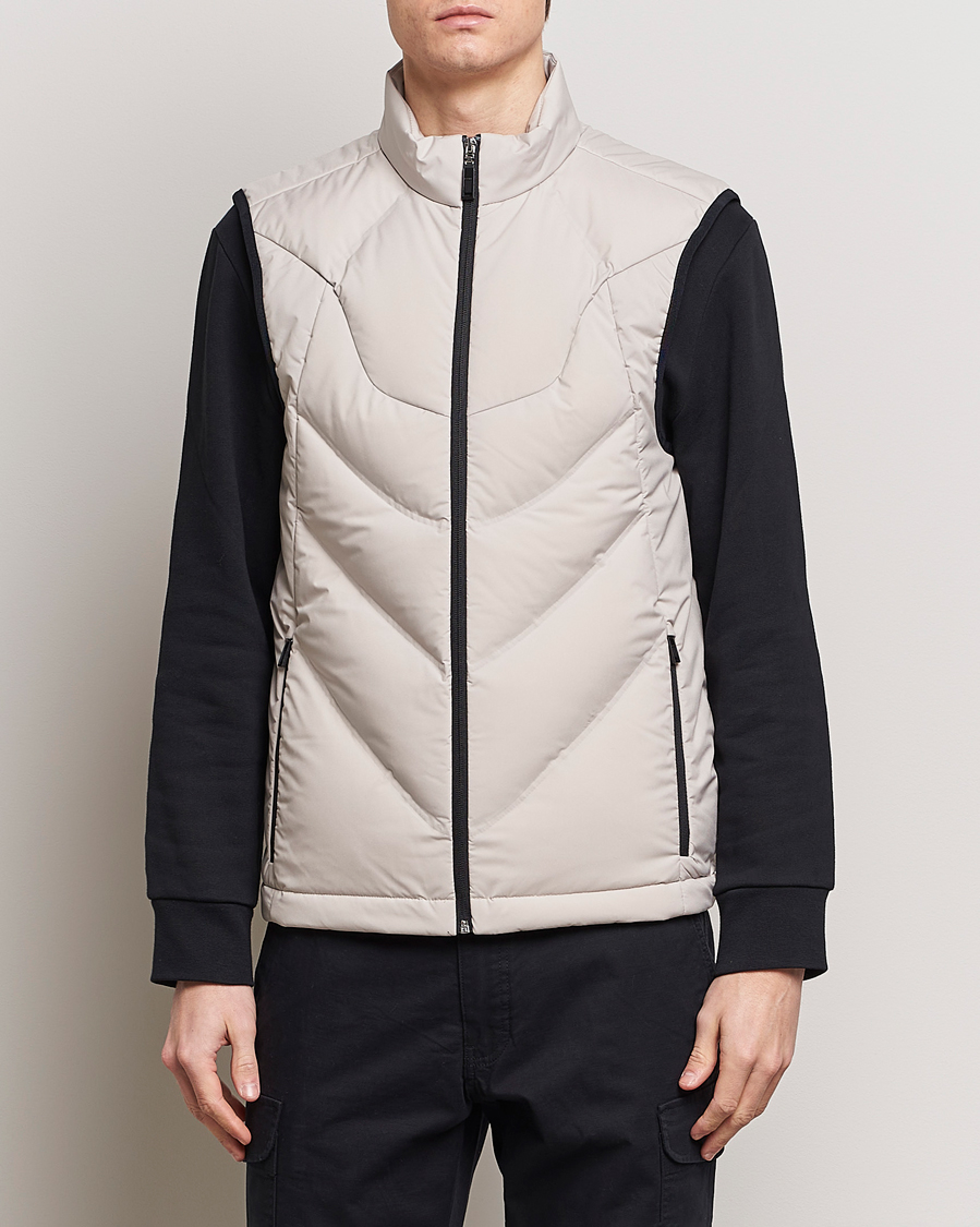 Hombres | Abrigos y chaquetas | BOSS GREEN | Titanium Vest Light Beige