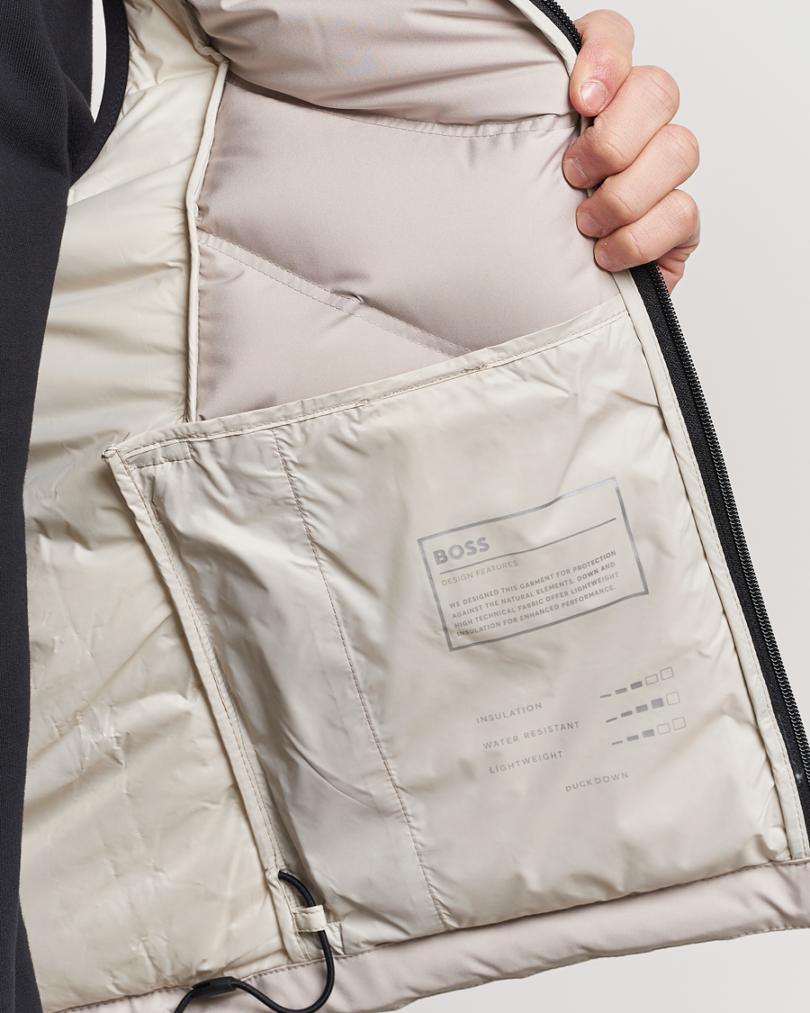 Hombres | Abrigos y chaquetas | BOSS GREEN | Titanium Vest Light Beige