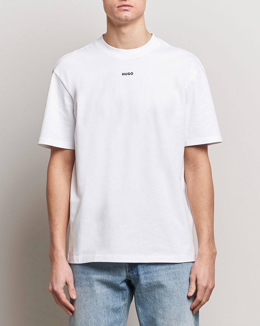 Hombres | Camisetas de manga corta | HUGO | Dapolino T-Shirt White