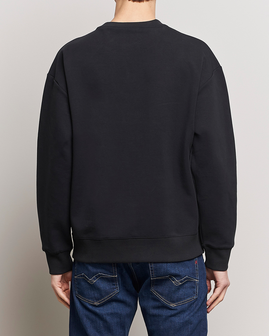 Hombres | Jerséis y prendas de punto | HUGO | Dettil Logo Sweatshirt Black