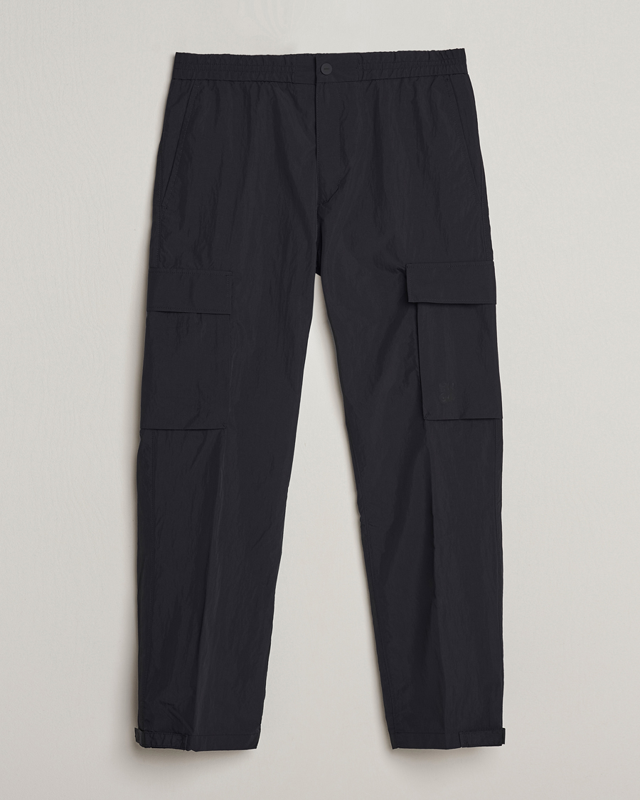 Hombres | Pantalones | HUGO | Gero Nylon Cargo Pants Black