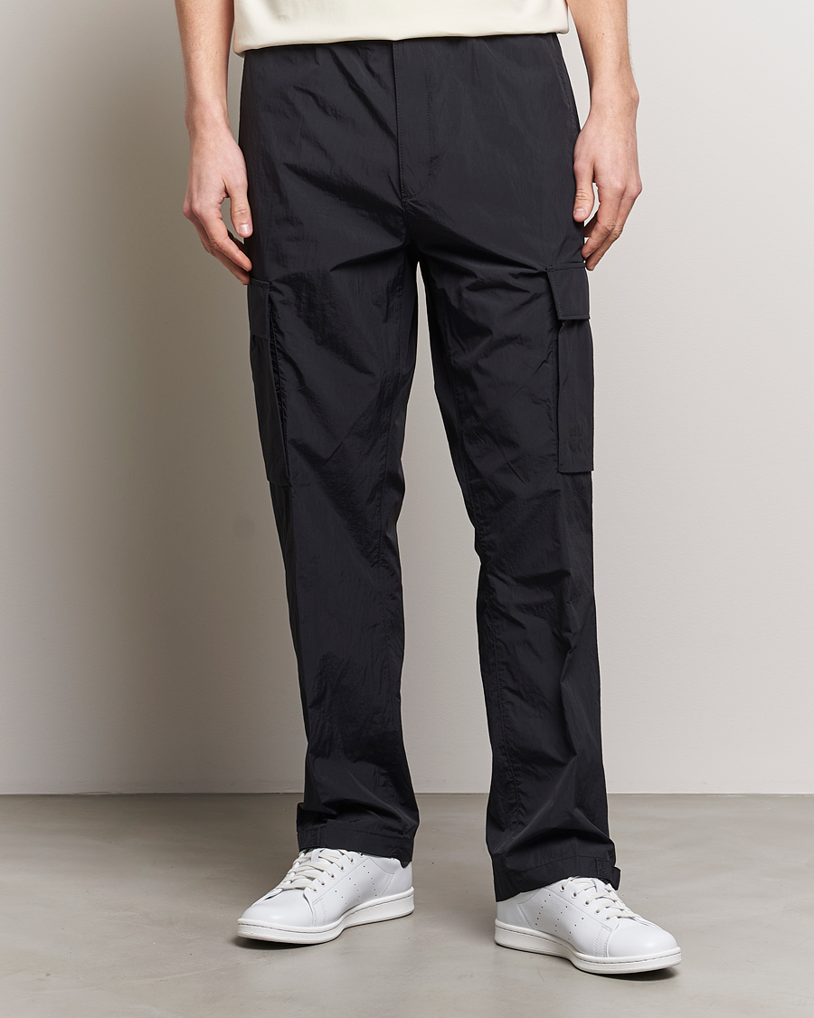 Hombres | Pantalones | HUGO | Gero Nylon Cargo Pants Black