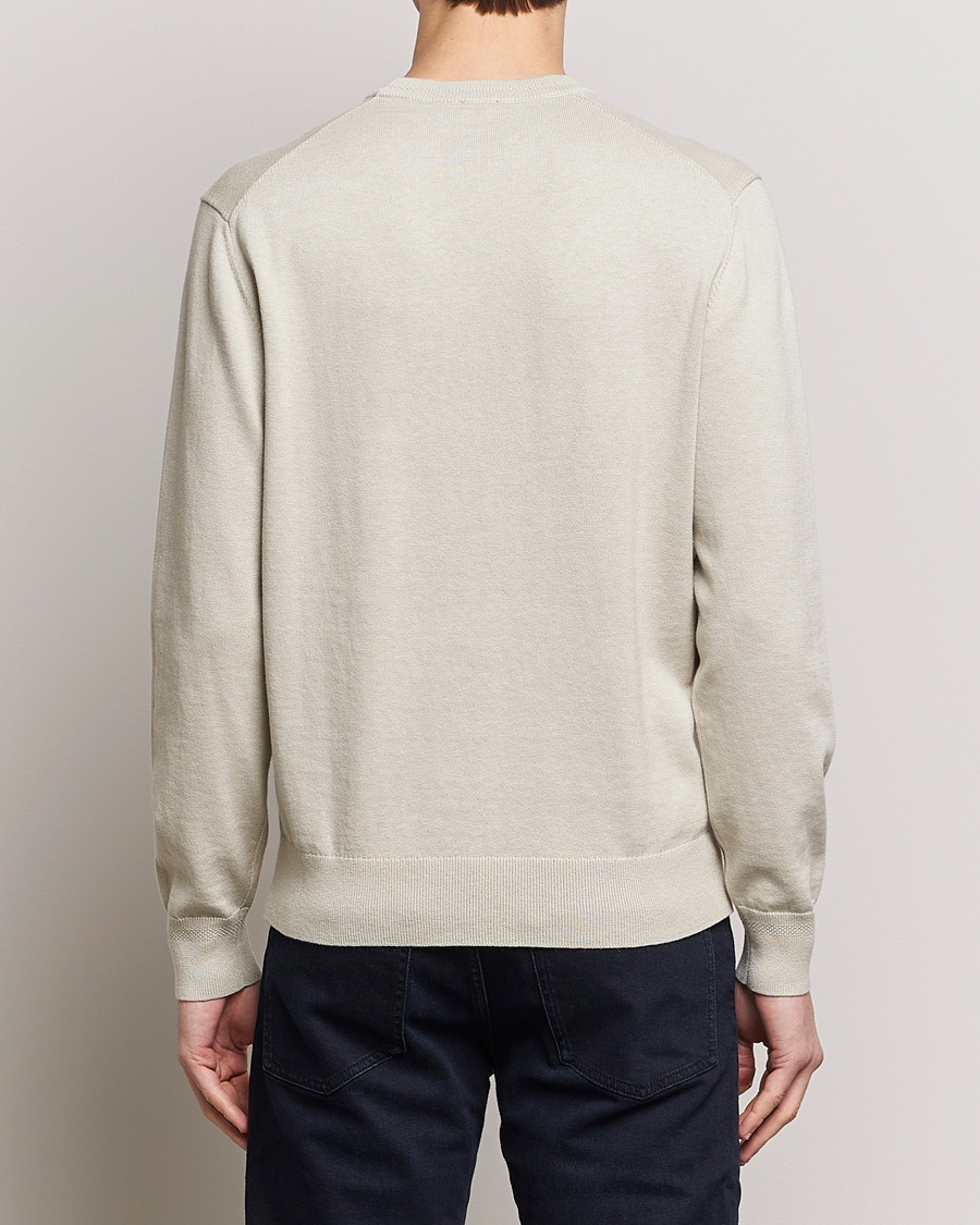 Hombres | Jerséis y prendas de punto | BOSS ORANGE | Kanovano Knitted Sweater Light Beige