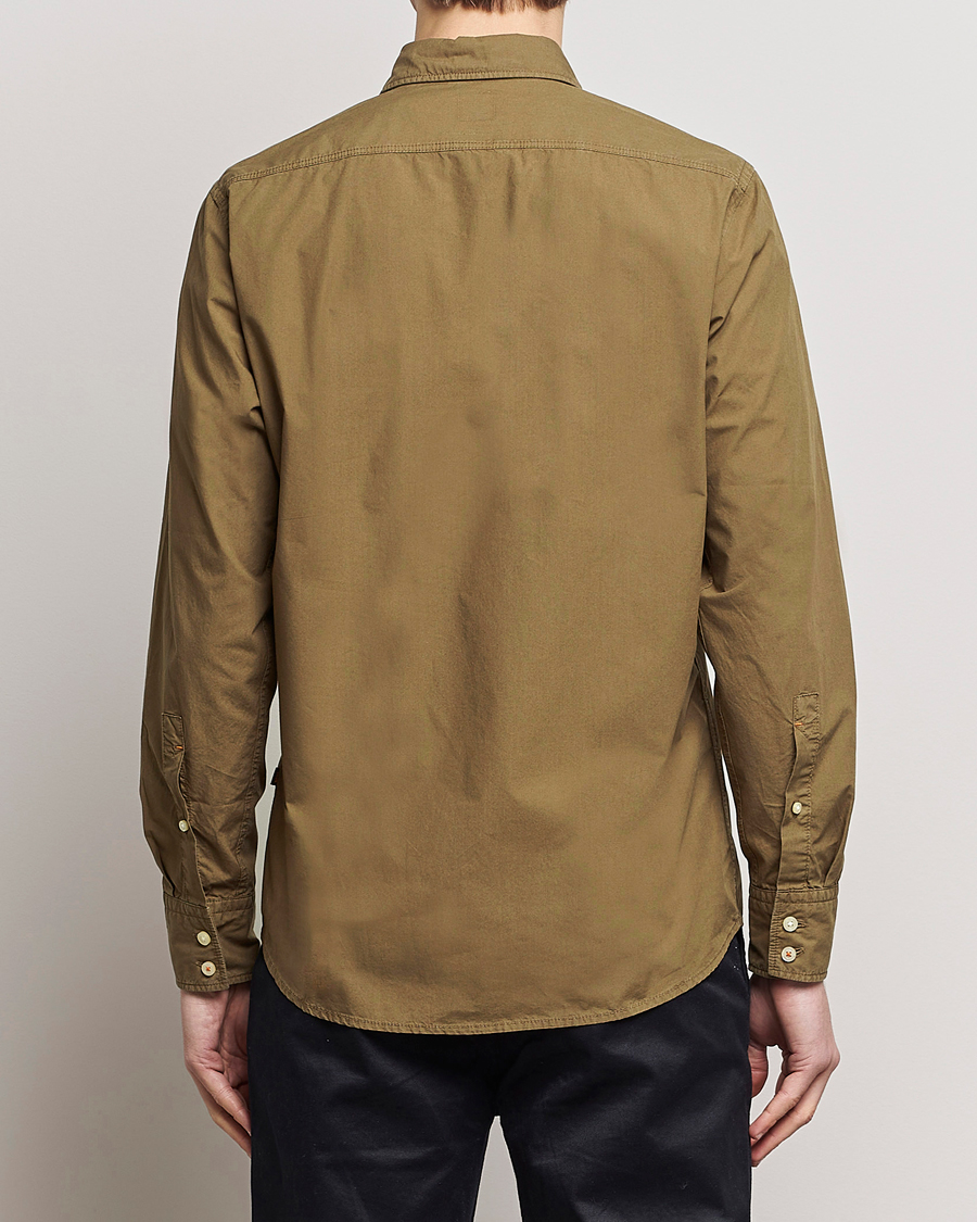 Hombres | Camisas | BOSS ORANGE | Relegant Cotton Pocket Shirt Open Green