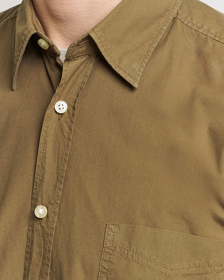 Hombres | Camisas | BOSS ORANGE | Relegant Cotton Pocket Shirt Open Green