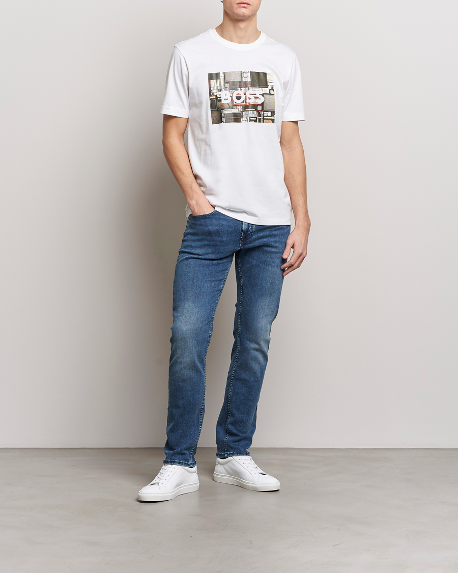 Hombres | Camisetas | BOSS ORANGE | Heavy Logo T-Shirt White
