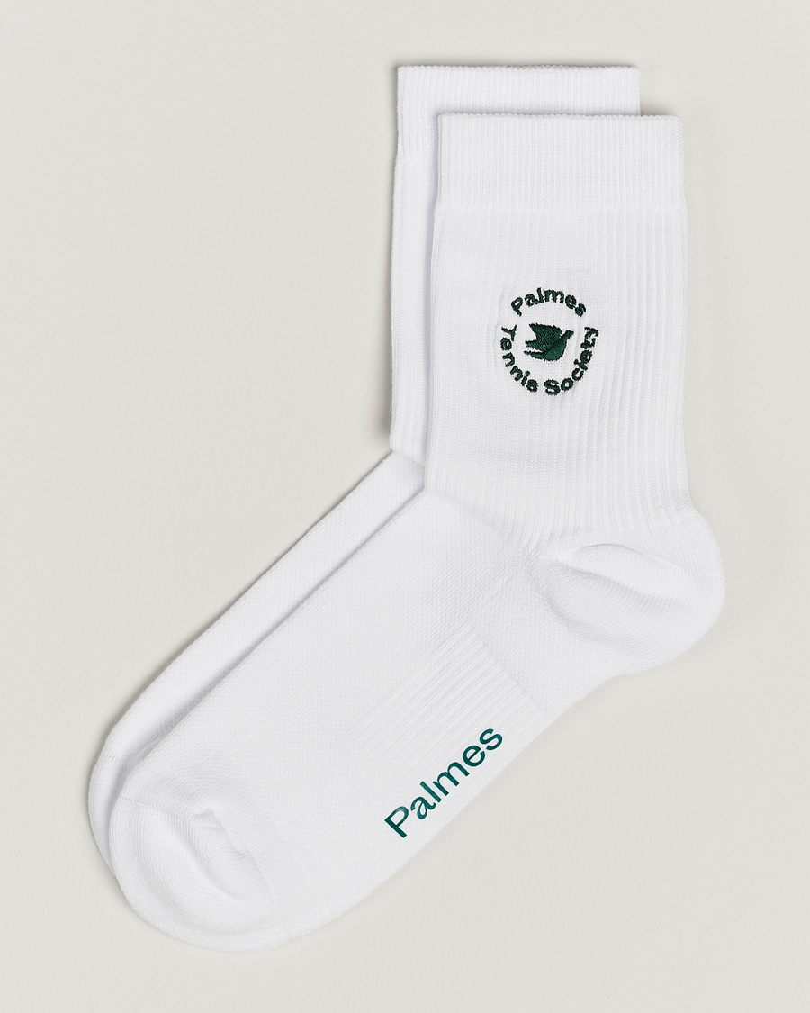Hombres | Ropa interior y calcetines | Palmes | 2-Pack Low Socks White