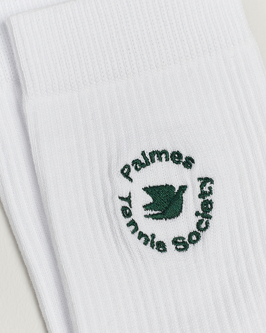 Hombres | Ropa interior y calcetines | Palmes | 2-Pack Low Socks White