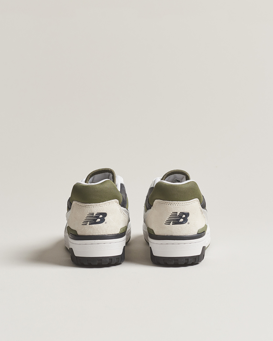 Hombres | New Balance 550 Sneakers White/Green | New Balance | 550 Sneakers White/Green