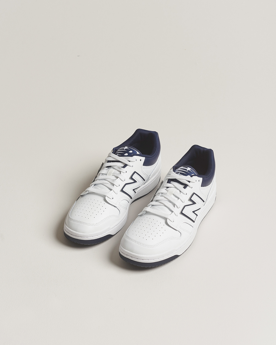 Hombres | Contemporary Creators | New Balance | 480 Sneakers White/Navy