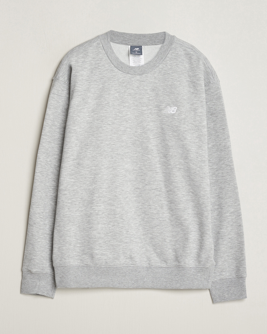 Hombres | Jerséis y prendas de punto | New Balance | Essentials French Terry Sweatshirt Athletic Grey
