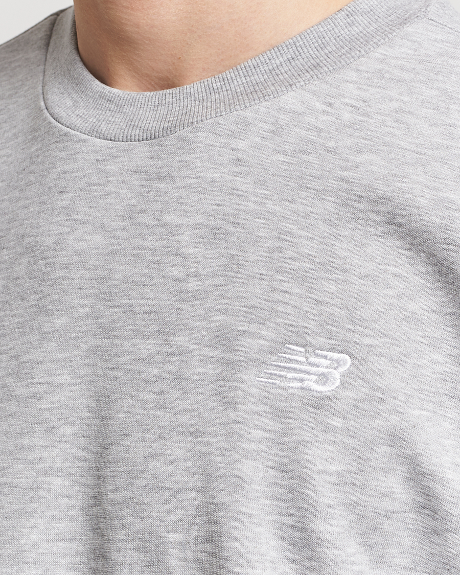 Hombres | Jerséis y prendas de punto | New Balance | Essentials French Terry Sweatshirt Athletic Grey