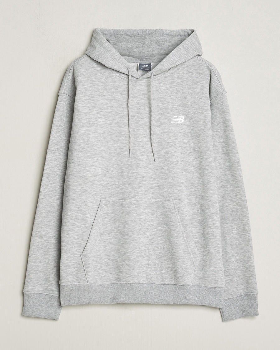 Hombres | Jerséis y prendas de punto | New Balance | Essentials French Terry Hoodie Athletic Grey