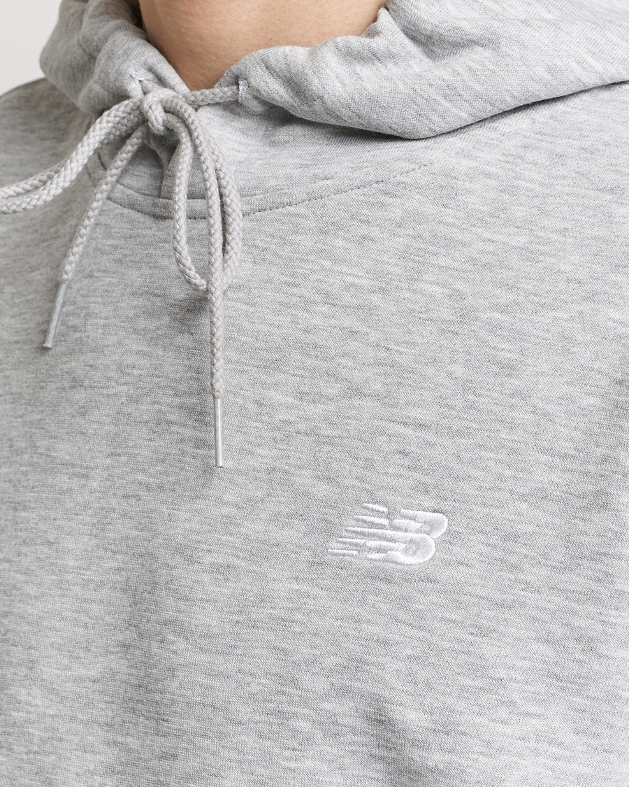Hombres | Jerséis y prendas de punto | New Balance | Essentials French Terry Hoodie Athletic Grey