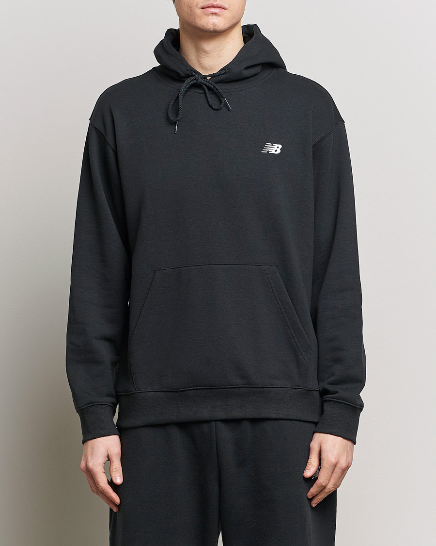Hombres | Sudaderas con capucha | New Balance | Essentials French Terry Hoodie Black