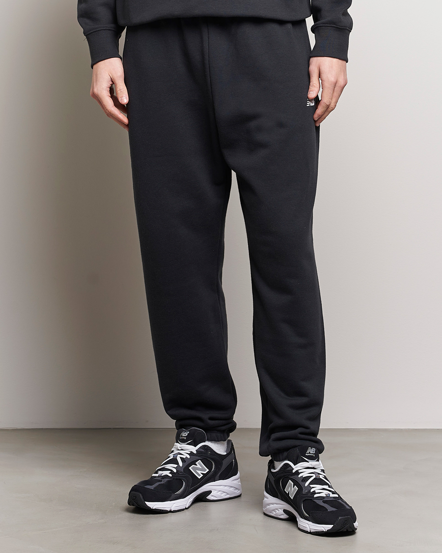 Hombres | Ropa | New Balance | Essentials French Terry Sweatpants Black