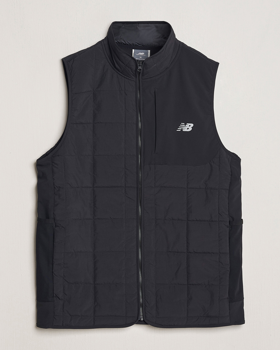 Hombres | Abrigos y chaquetas | New Balance Running | Athletics Heat Layer Run Vest Black