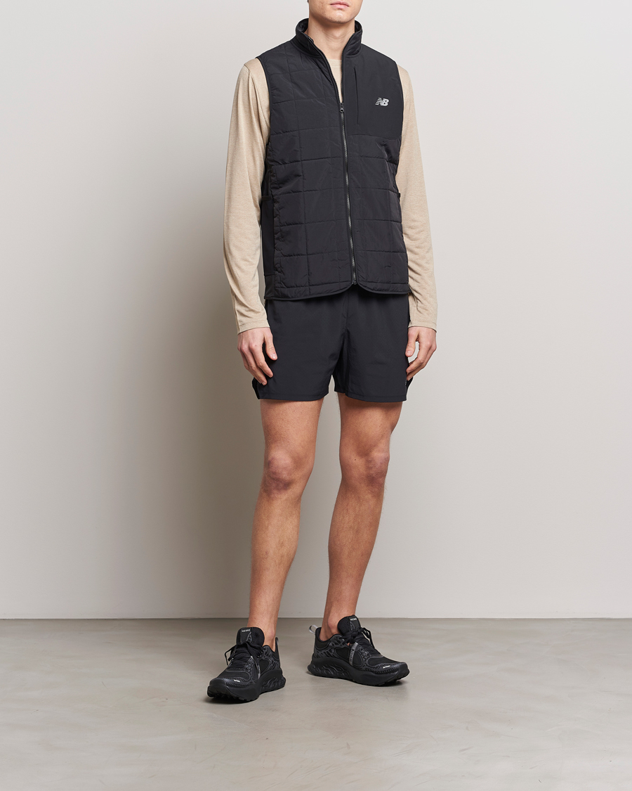 Hombres | Abrigos y chaquetas | New Balance Running | Athletics Heat Layer Run Vest Black