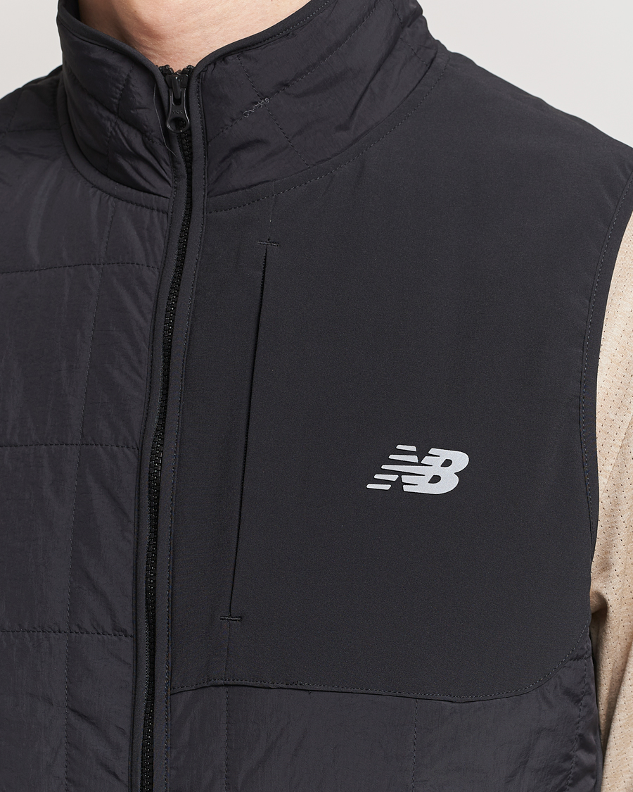 Hombres | Abrigos y chaquetas | New Balance Running | Athletics Heat Layer Run Vest Black