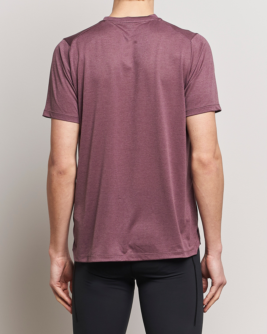 Hombres | Camisetas | New Balance Running | Athletics Run T-Shirt Licorice Heather