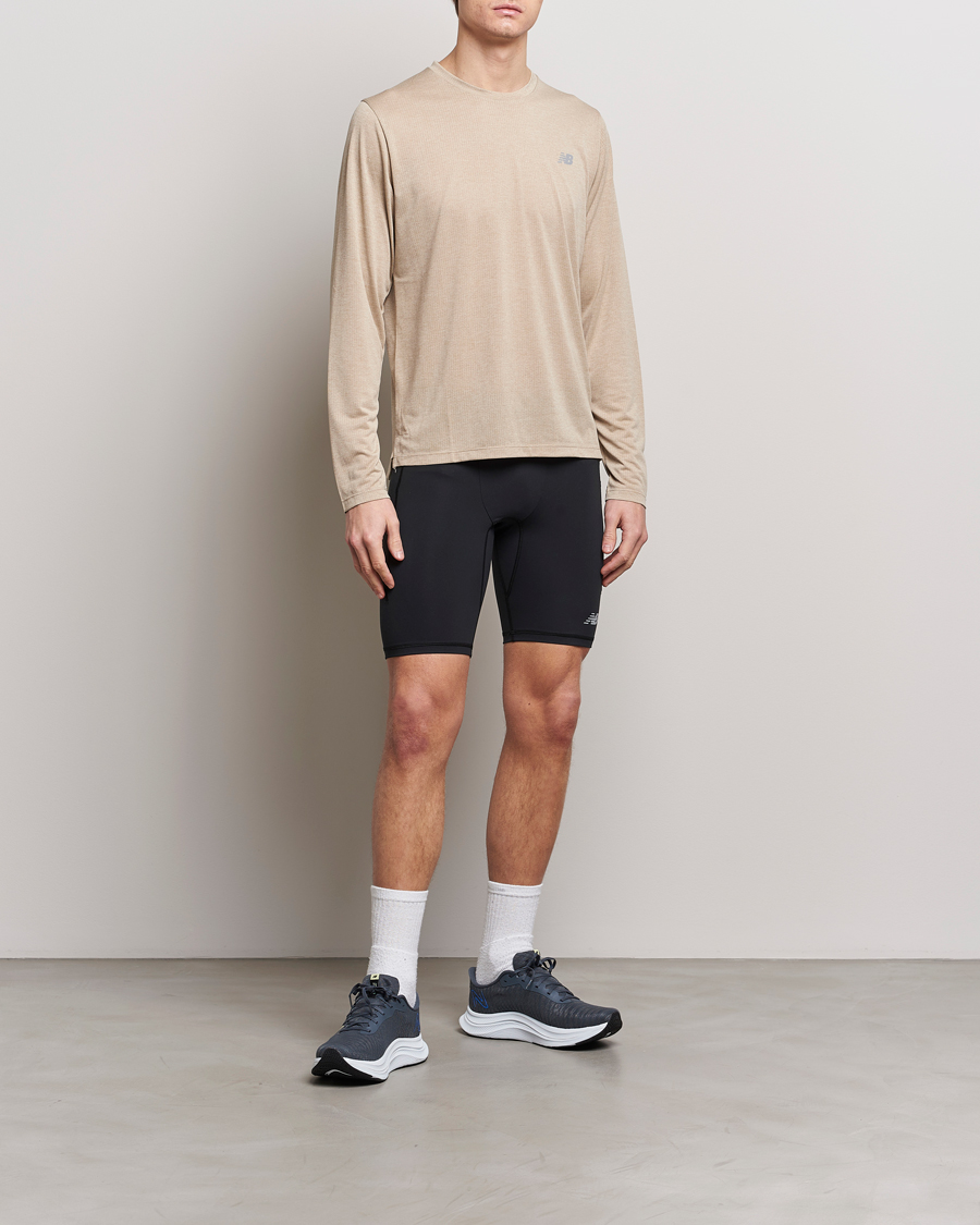Hombres | Pantalones cortos | New Balance Running | Athletics Run Half Tight Black