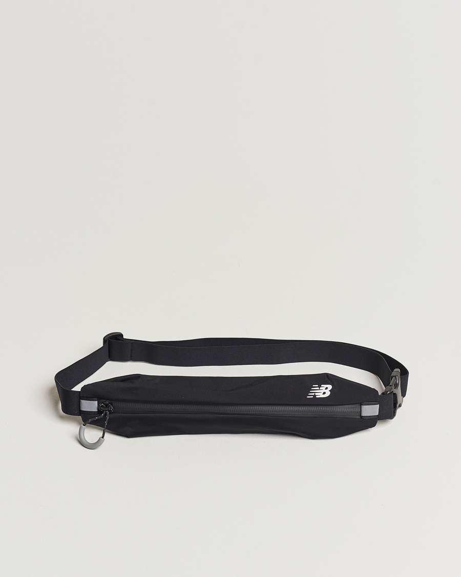 Hombres | New Balance Running Running Stretch Belt Black | New Balance Running | Running Stretch Belt Black