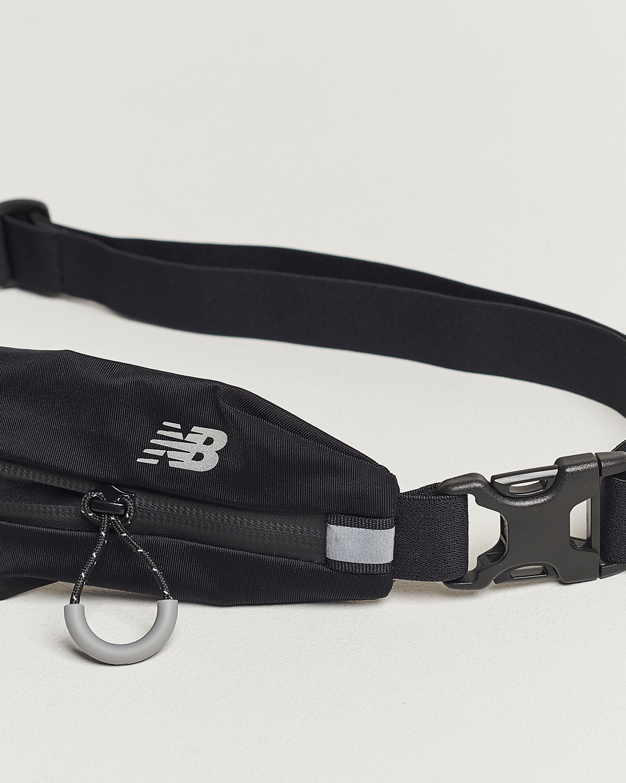 Hombres | New Balance Running Running Stretch Belt Black | New Balance Running | Running Stretch Belt Black
