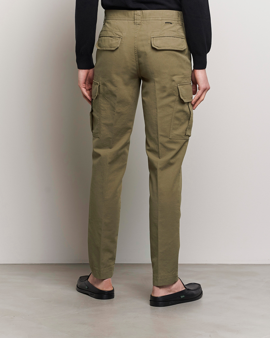 Hombres | Pantalones | Incotex | Slim Fit Cargo Pants Military Green